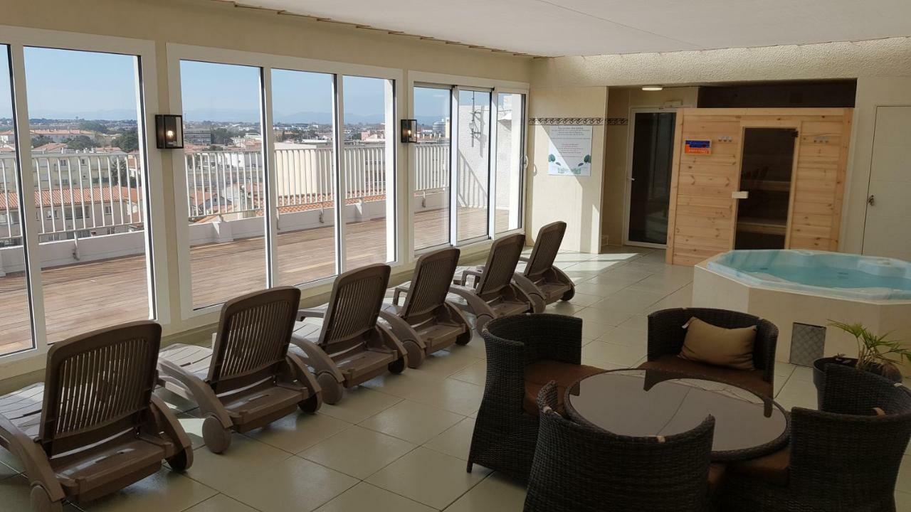 Hôtel Mar I Cel&Spa Canet-en-Roussillon Exterior foto